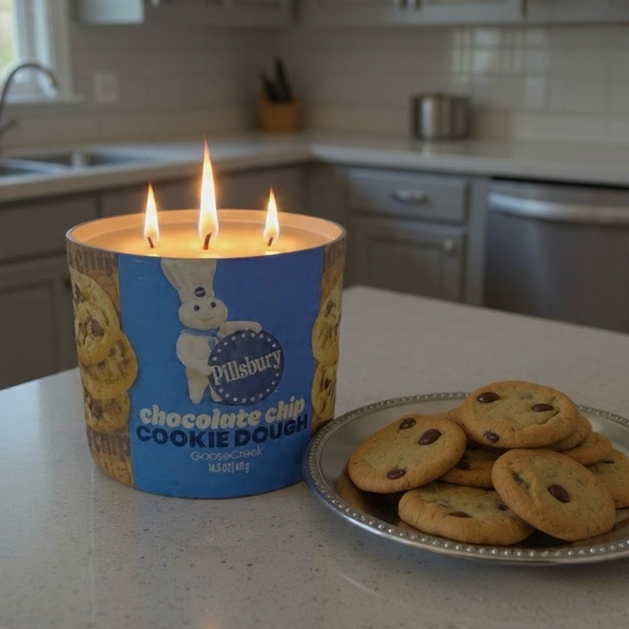 Goose Creek Other - Pillsbury Chocolate Chip Cookie Dough three wick Candle 14.5 OZ